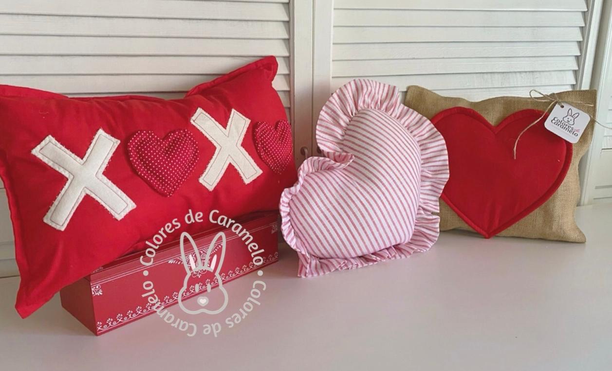Kit Cojines San Valentín (3 piezas)
