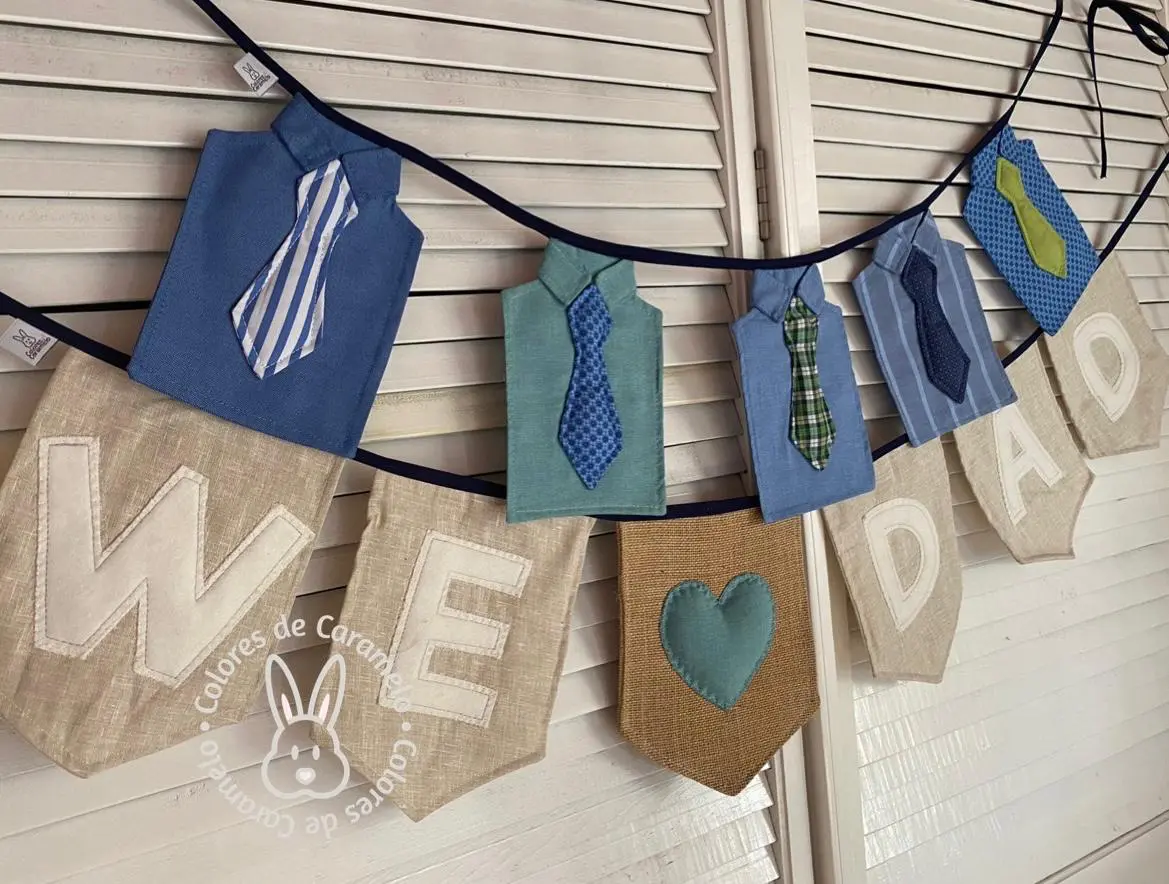 Bannner para PAPÁ (2 Pzas)